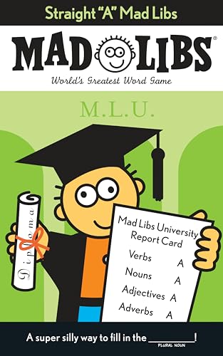 Beispielbild fr Straight a Mad Libs zum Verkauf von Better World Books