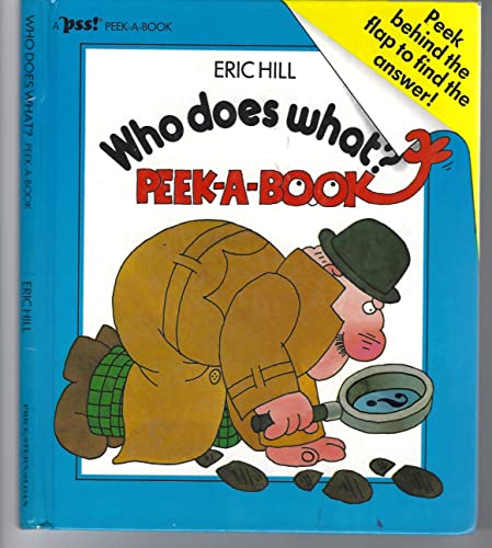 Stock image for Peek-A-Book Who Does: 6 for sale by ThriftBooks-Atlanta