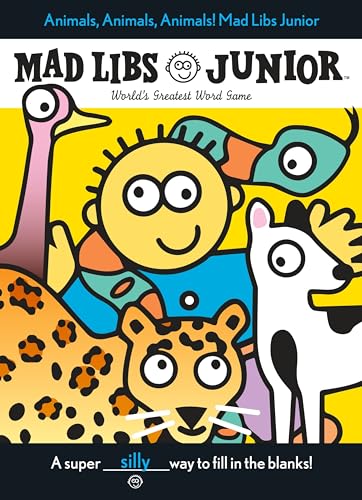 Stock image for Animals, Animals, Animals! Mad Libs Junior for sale by AwesomeBooks