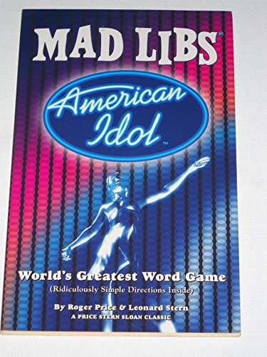 Beispielbild fr American Idol Mad Libs zum Verkauf von Wonder Book