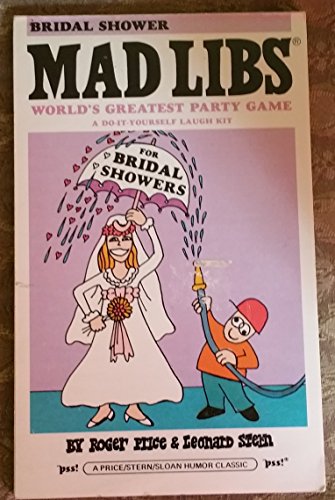 Ml Bridal Shower (Mad Libs) (9780843114256) by Price, Roger; Stern, Leonard