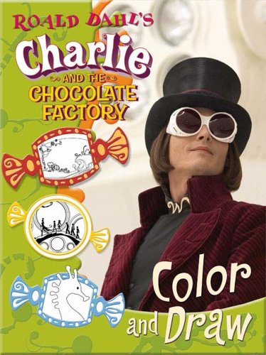9780843116366: Charlie and the Chocolate Factory: Color and Draw (Charlie & the Chocolate Factory)