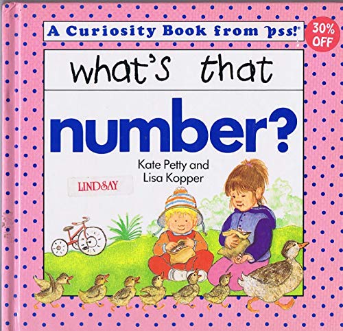 Stock image for What's That Number? (Curiosity Books) for sale by Wonder Book