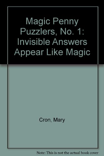 Penny Puzzlers Bk#1 (9780843127515) by Cron, Mary