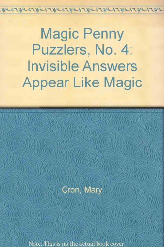 Penny Puzzlers Bk#4 (9780843127546) by Cron, Mary