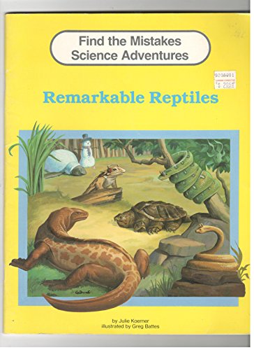 Stock image for Remarkable Reptiles (Find the Mistakes: Science Adventures) for sale by Your Online Bookstore