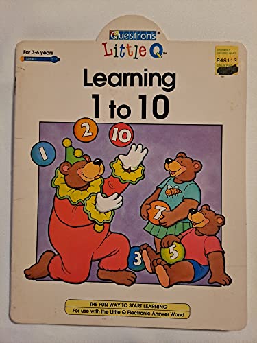 Beispielbild fr Learning 1-10 (Questron Little Q Electronic Books) zum Verkauf von medimops