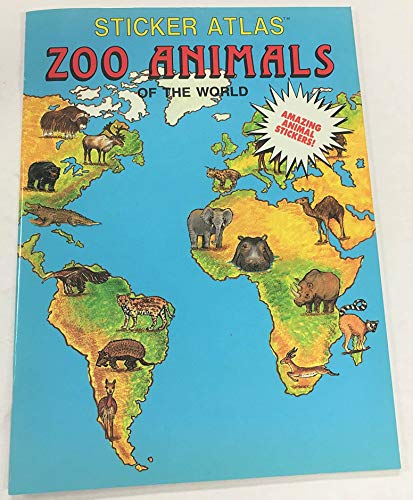 Stock image for Sa/zoo Animal/world (Sticker Atlas) for sale by Newsboy Books