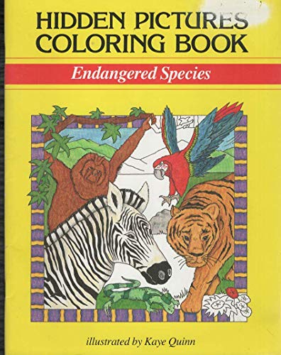 Stock image for Endangered Species (Hidden Pictures Coloring Book) Quinn, Kaye for sale by Turtlerun Mercantile