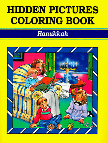 9780843136074: Hanukah: Hidden Pictures Colouring Book (Hidden Pictures Coloring Book)