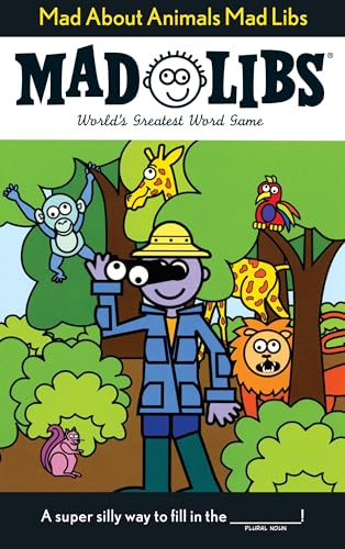 9780843137132: Mad about Animals Mad Libs (Mad Libs (Unnumbered Paperback)) [Idioma Ingls]: World's Greatest Word Game