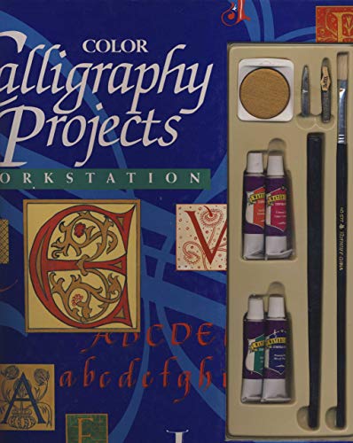 Color. Calligraphy projects. Workstation.