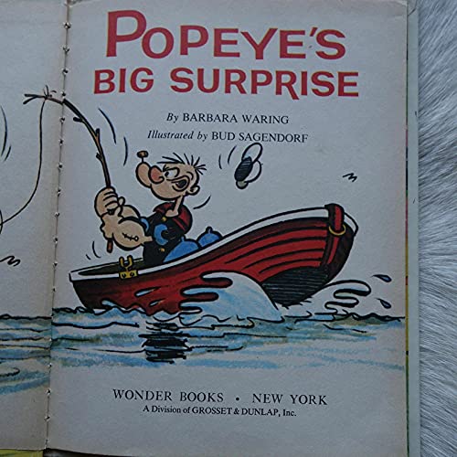 Imagen de archivo de Popeye's Big Surprise a la venta por Alf Books