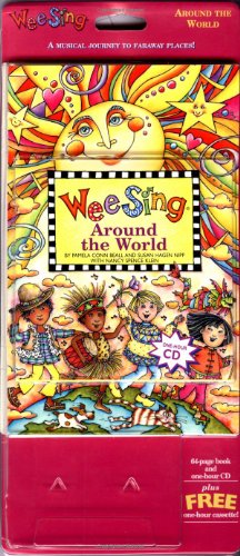 Imagen de archivo de Wee Sing Around the World book and cd (reissue) a la venta por arcfoundationthriftstore