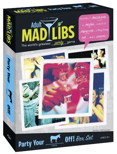 9780843172997: Party Your (Blank) Off Box Set (Adult Mad Libs)