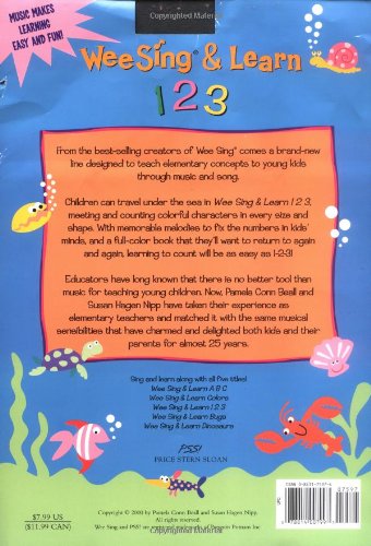 Stock image for Wee Sing and Learn 1-2-3 for sale by Better World Books: West
