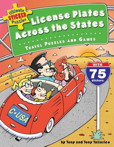 Ultimate Sticker Puzzles: License Plates Across the States: Travel Puzzles and Games (9780843177374) by Tallarico, Tony