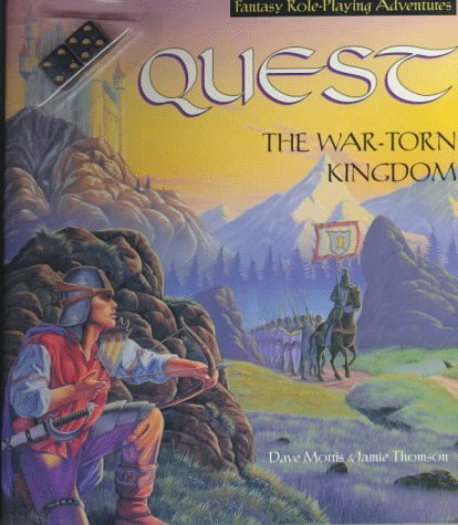 9780843179262: Quest: The War Torn Kingdom/Book and Dice (New Gamebook)