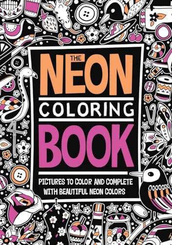 Imagen de archivo de The Neon Coloring Book a la venta por HPB Inc.