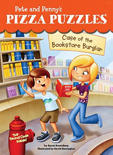 9780843198096: Case of the Bookstore Burglar (Pete and Penny's Pizza Puzzles)