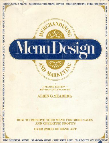 9780843605723: Menu Design, Merchandising and Marketing