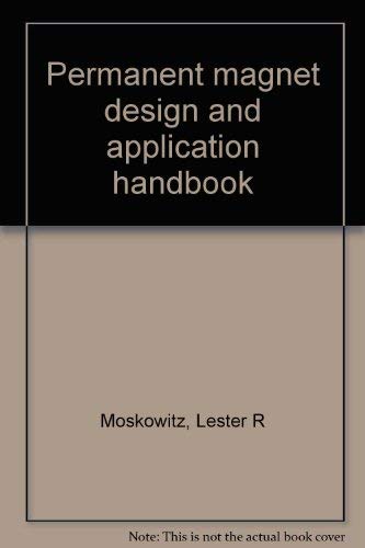 9780843618006: Permanent magnet design and application handbook