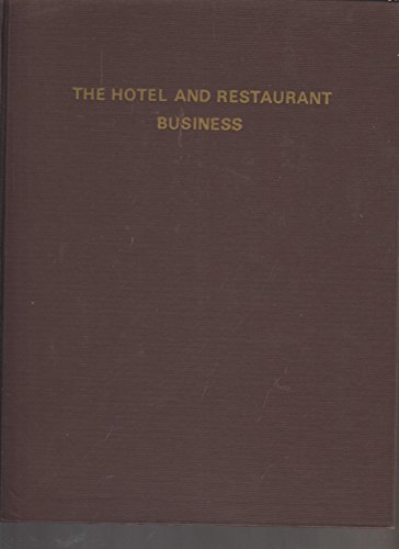 9780843620443: Hotel and Restaurant Business