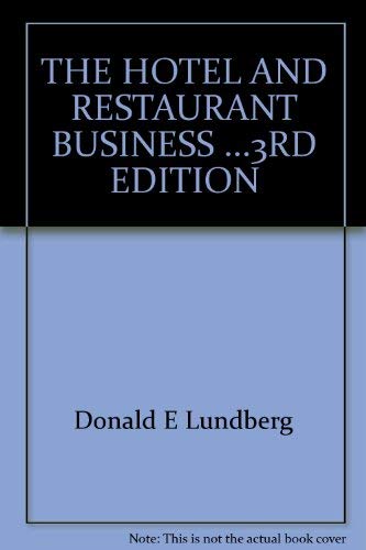 9780843621754: The hotel and restaurant business