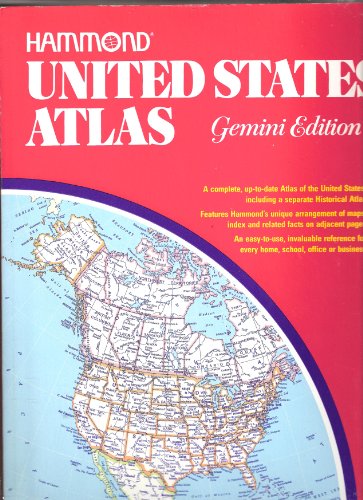 Stock image for Hammond United States Atlas (Gemini Edition) for sale by Wonder Book