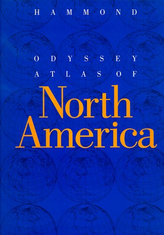 Imagen de archivo de Hammond Odyssey Atlas of North America a la venta por SecondSale