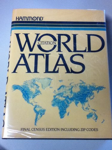 Imagen de archivo de Citation World Atlas a la venta por Better World Books