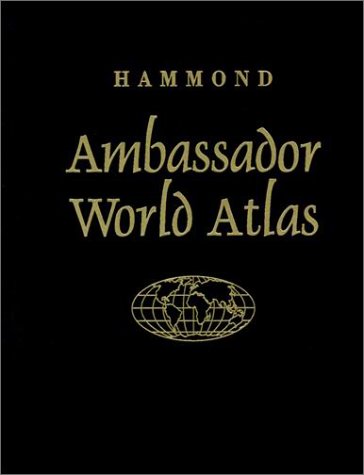 Imagen de archivo de Hammond Ambassador World Atlas 2000 a la venta por ThriftBooks-Atlanta