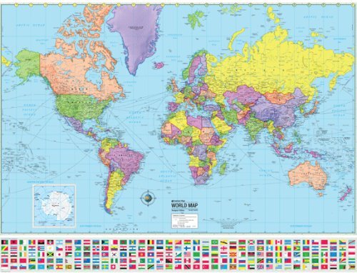 Hammond World Wall Map (Hammond Collectors): 9780843715316 - AbeBooks