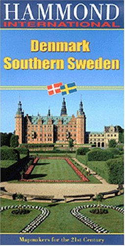 Denmark & Southern Sweden 1:800,000 Travel Map (9780843717921) by Hammond