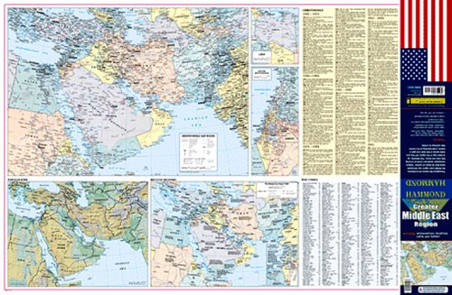 Hammond Greater Middle East Region: Including Afghanistan, Pakistan, Libya, and Turkey (9780843718270) by Hammond World Atlas Corporation