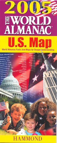 The World Almanac 2005 U.S. Map: World Almanac Facts Join Maps for Deeper Understanding (9780843719925) by Hammond World Atlas Corporation
