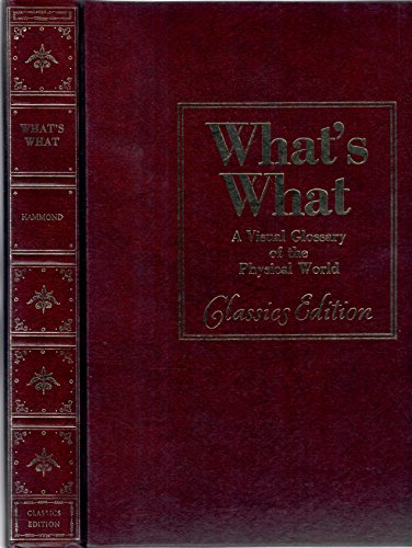 Beispielbild fr What's What: A Visual Glossary of the Physical World zum Verkauf von Wonder Book