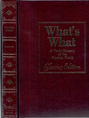 Stock image for What's What: A Visual Glossary of the Physical World for sale by Gulf Coast Books