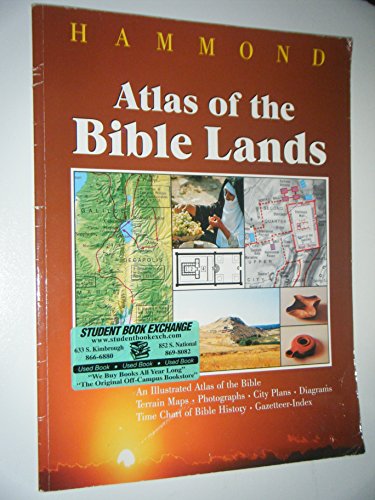Beispielbild fr ATLAS of the BIBLE LANDS; Terrain Maps ~ Photographs ~ City Plans ~ Diagrams ~ Time Chart of Bible History ~ Gazetteer ~ Index ~ Revised 1sT Edition * zum Verkauf von L. Michael