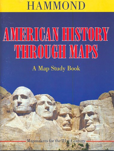 9780843774351: American History Through Maps (Map Study Book)