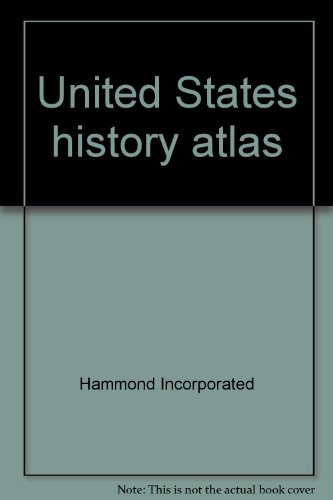 Imagen de archivo de United States history atlas a la venta por Better World Books: West