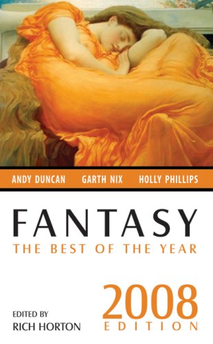 Beispielbild für Fantasy : The Best of the Year 2008 zum Verkauf von Better World Books
