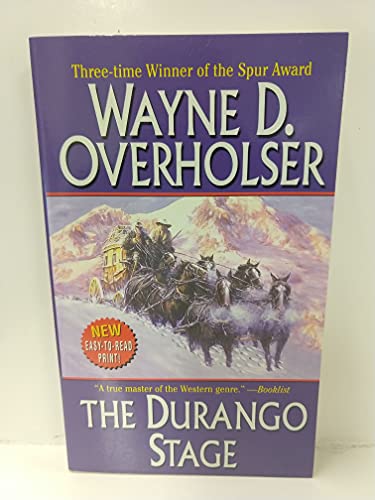 Beispielbild fr The Durango Stage zum Verkauf von Better World Books