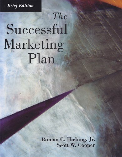 Beispielbild fr The Successful Marketing Plan zum Verkauf von Better World Books