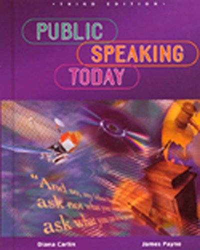 Stock image for Public Speaking Today, Student Edition (NTC: SPEECH COMM MATTERS) for sale by Campus Bookstore