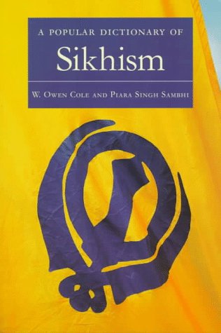 Beispielbild fr A Popular Dictionary of Sikhism zum Verkauf von Stony Hill Books