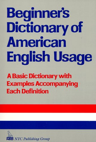 Imagen de archivo de Beginner's Dictionary of American English Usage a la venta por ThriftBooks-Dallas