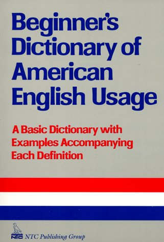 Stock image for Beginner's Dictionary of American English Usage for sale by ThriftBooks-Dallas