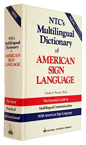 Stock image for NTC's Multilingual Dictionary of American Sign Language for sale by ThriftBooks-Atlanta