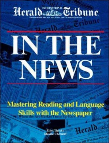 9780844207902: In the News: Mastering Reading and Language Skills With the Newspaper